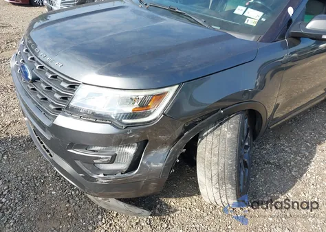 2017 Ford Explorer Xlt z USA, uszkodzony, nr VIN 1FM5K8DH8HGD47315